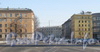 Перспектива ул. Швецова от по. Стачек в сторону Лермонтовского пер. Слева дом 4. Фото март 2012 г.
