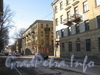 Перспектива четной стороны Балтийской улицы от улицы Маршала Говорова в сторону площади Стачек. Фото март 2012 г.