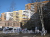 Ул. Маршала Захарова, дом 50, корп. 1. Вид со двора. Фото март 2012 г.