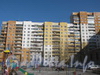 Ул. Маршала Захарова, дом 50, корп. 1. Общий вид 12-этажной части жилого дома. Фото март 2012 г.