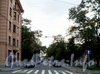 Перспектива улицы Грота от улицы Профессора Попова в сторону Песочной набережной. Фото сентябрь 2010 г.