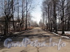 Перспектива Старожиловской улицы от улицы Вологдина в сторону Парнасной улицы. Фото апрель 2012 г.