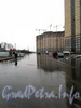 Перспектива Заречной улицы (Парголово) от 3-го Верхнего переулка в сторону улицы Валерия Гаврилина. Фото апрель 2012 г.
