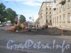 Ремонт асфальта на пересечении улиц Трефолева и Маршала Говорова. Фото 4 июня 2012 г.