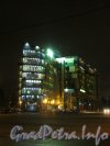 Вербная ул., дом 27. Здание бизнес центра «Лайнер» в ночном оформление. Фото сентябрь 2012 г.