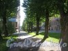 Балтийская ул. Перспектива пешеходной части вдоль дома 3 от Лермонтовского переулка в сторону пр. Стачек. Фото июнь 2012 г.