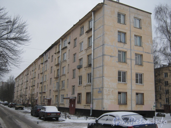2-я Комсомольская ул., дом 36, корп. 1. Общий вид жилого дома. Фото январь 2012 г.