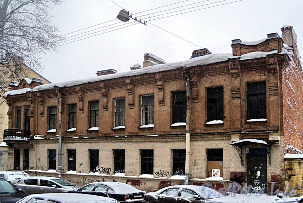 Мал. Монетная ул., д. 3 Б. Фасад здания. Фото январь 2011 г.