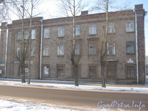2-я Комсомольская ул., дом 13, корп. 1. Крыло по 2-ой Комсомольской. Фото январь 2012 г.