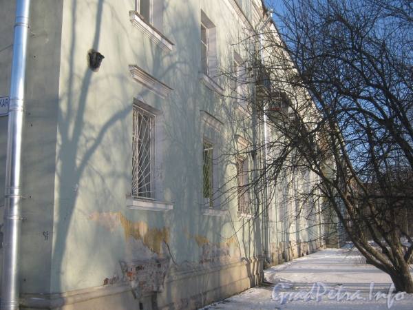 2-я Комсомольская ул., дом 6, корп. 1. Вид дома со стороны двора. Фото январь 2011 г.