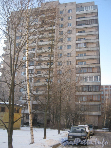 Ул. Летчика Пилютова, дом 2. Вид жилого дома со стороны двора. Фото январь 2011 г.