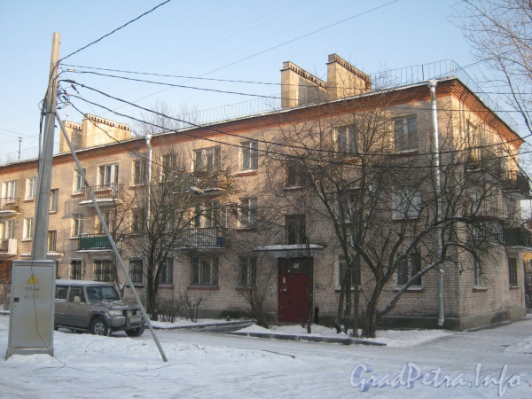 2-я Комсомольская ул., дом 27, корп. 1. Вид дома со стороны Добрушской ул. Фото февраль 2012 г.