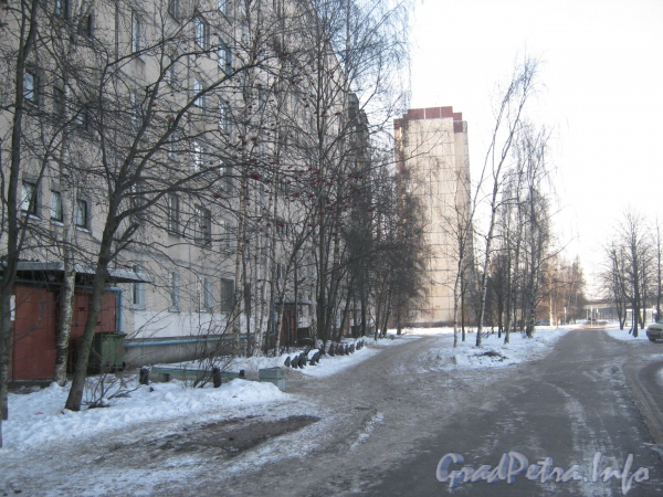 Ул. Чудновского ул. дом 2. Вид со стороны ул. Кржижановского. Фото февраль 2012 г.