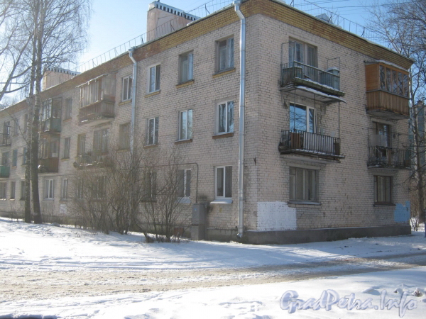Ул. Тамбасова, дом 23, корп. 5. Общий вид со стороны дома 21 корпус 4. Фото февраль 2012 г.