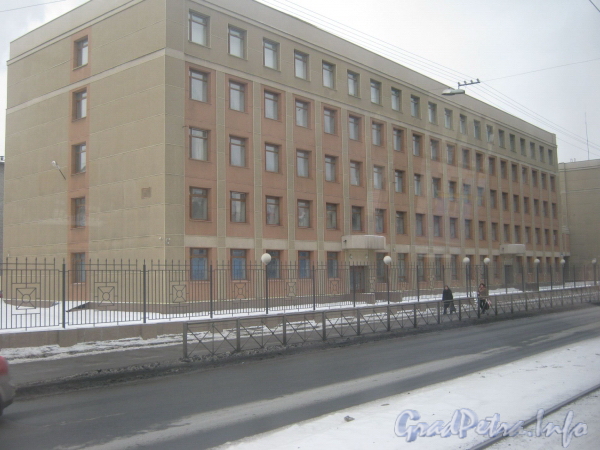 Кронштадтская ул., дом 3. Левое крыло здания. Фото февраль 2012 г.