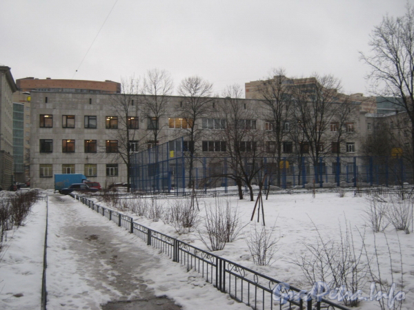 Варшавская ул., дом 44. Общий вид здания со стороны двора. Фото февраль 2012 г.