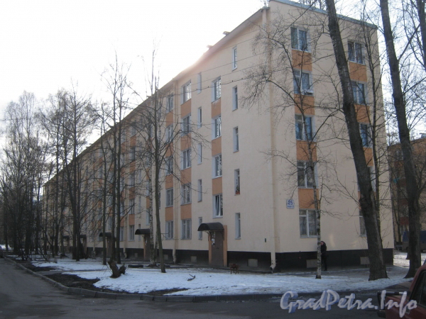 Ул. Тамбасова, дом 25, корп. 6. Общий вид со стороны дома 23 корпус 6. Фото март 2012 г.