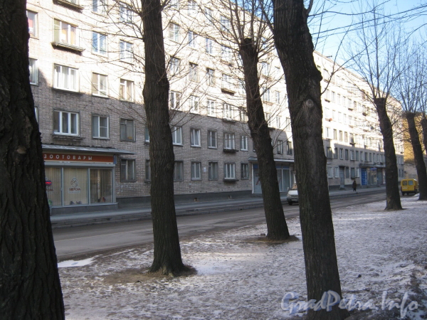 Балтийская ул., дом 2. Фасад по Балтийской улице. Фото март 2012 г.
