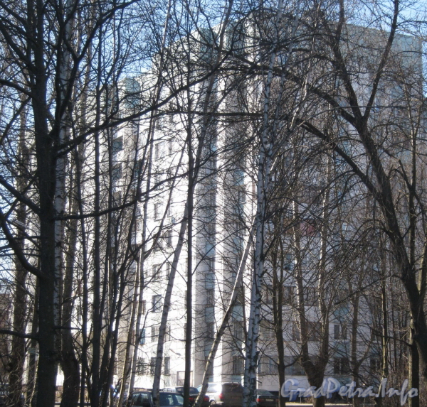 Ул. Козлова, дом 15 корпус 2. Общий вид с ул. Козлова. Фото март 2012 г.