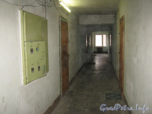 Ул. Десантников, дом 24. Межквартирный коридор 3 этажа. Фото апрель 2012 г.