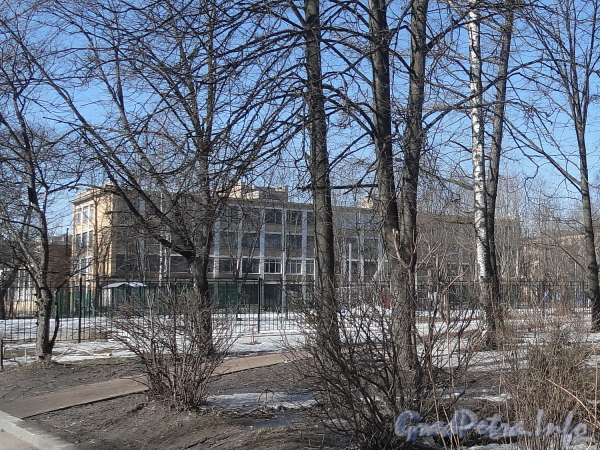 Ул. Замшина, дом 17. Здание школы № 138. Фото апрель 2012 г.