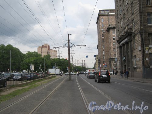 Кронштадсткая ул. перед пр. Стачек. Фото июнь 2012 г.