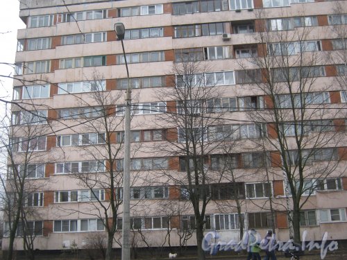 Ул. Тамбасова, дом 2 корпус 2. Часть фасада со стороны ул. Тамбасова. Фото апрель 2012 г.