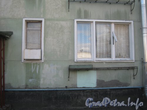 Ул. Примакова, дом 16. Окна первого этажа. Фото 3 мая 2012 г.