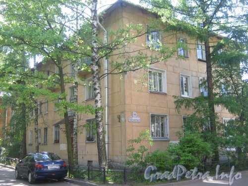 Ул. Танкиста Хрустицкого, дом 36. Общий вид со стороны дома 34. Фото 23 мая 2012 г.