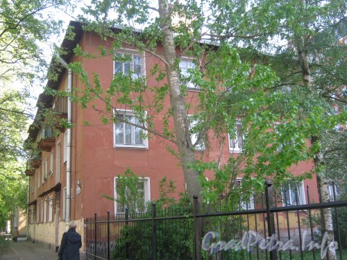 Ул. Танкиста Хрустицкого, дом 64. Общий вид со стороны дома 62. Фото 23 мая 2012 г.