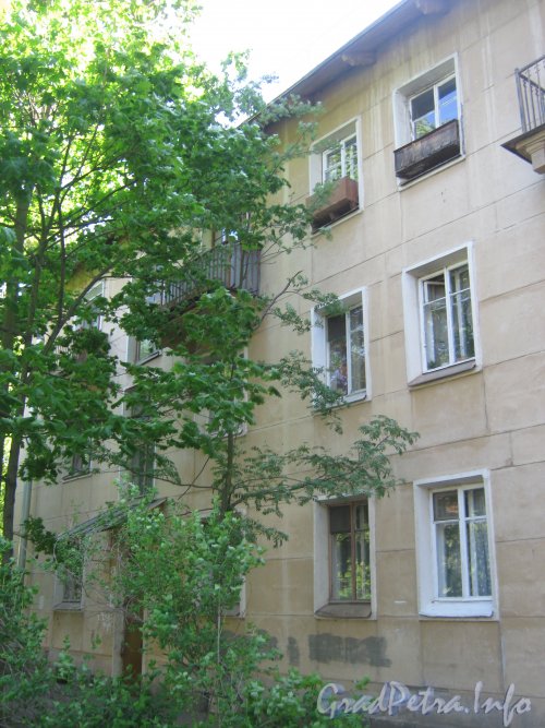 Ул. Танкиста Хрустицкого, дом 72. Общий вид со стороны дома 74. Фото 23 мая 2012 г.