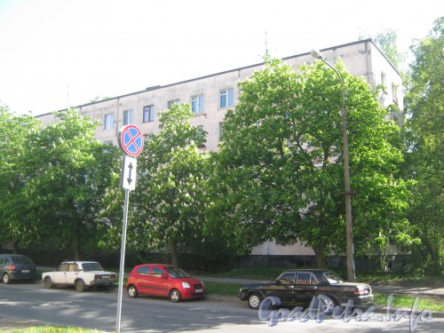 Ул. Танкиста Хрустицкого, дом 19. Общий вид со стороны дома 62. Фото 23 мая 2012 г.
