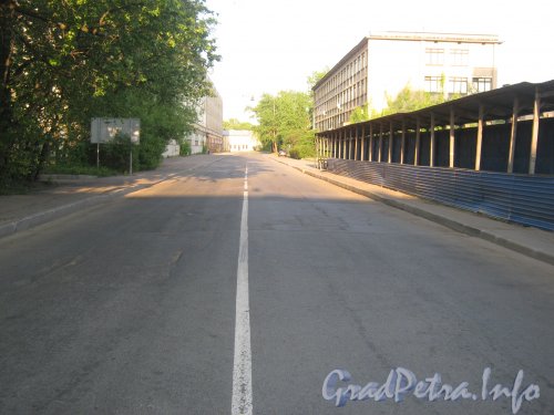 Промышленная ул. Перспектива от ул. Калинина в сторону Баррикадной ул. Фото 26 мая 2012 г.
