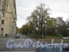 Улица Корнеева. Перспектива от проспекта Стачек в сторону улицы Маршала Гворова. Фото 19 октября 2012 г.