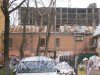 Ул. Академика Лебедева, дом 14, литера В. Общий вид здания со стороны двора. Фото 2 ноября 2012 г.