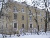 Ул. Партизана Германа, дом 36. Фрагмент фасада. Фото 6 января 2013 г.