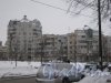 Ул. Руднева, дом 22, корпус 1. Общий вид с ул. Руднева. Фото 25 января 2013 г.