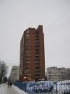 Ул. Руднева, дом 25. Общий вид здания со стороны дома 21 корпус 1. Фото 25 января 2013 г.