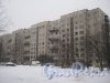 Ул. Руднева, дом 21, корпус 1. Фрагмент здания со стороны парадных. Фото 25 января 2013 г.