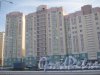 Ул. Маршала Захарова, дом 12, корпус 1. Общий вид со стороны пр. Героев. Фото 28 января 2013 г.