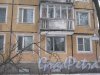 Ул. Черкасова, дом 4, корпус 1. Фрагмент фасада. Фото 30 января 2013 г.