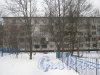Ул. Лужская, дом 6. Фрагмент фасада. Фото 30 января 2013 г.