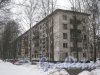 Ул. Черкасова, дом 21. Фрагмент здания со стороны ул. Черкасова. Фото 30 января 2013 г.