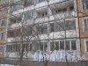 Ул. Черкасова, дом 8, корпус 3. Фрагмент фасада со стороны домов 6. Фото 30 января 2013 г.