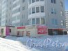 Улица Доктора Сотникова, дом 1. Салон красоты,магазин цветы. Инфраструктура района быстро развивается. Фото 21 марта 2013 г.