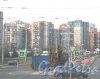 Ул. Десантников. Ремонт трамвайных путей. Вид с Петергофского шоссе. Фото 4 мая 2013 г.