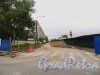Улица Евдокима Огнева. Перспектива улицы от Дальневосточного проспекта во время ремонтных работ. Фото 25 мая 2013 г.