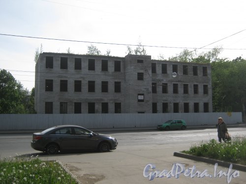 Ул. Трефолева, дом 10. Вид со стороны дома 7. Фото 29 мая 2012 г.