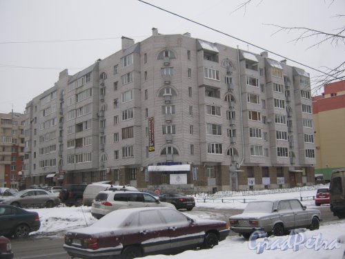 Ул. Руднева, дом 24. Общий вид здания с ул. Руднева. Фото 25 января 2013 г.