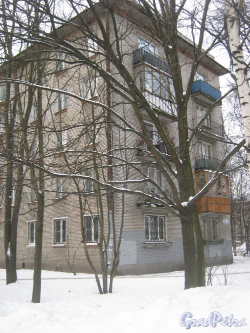 Ул. Лазо, дом 6. Общий вид со стороны дома 4 корпус 1. Фото 22 января 2013 г.